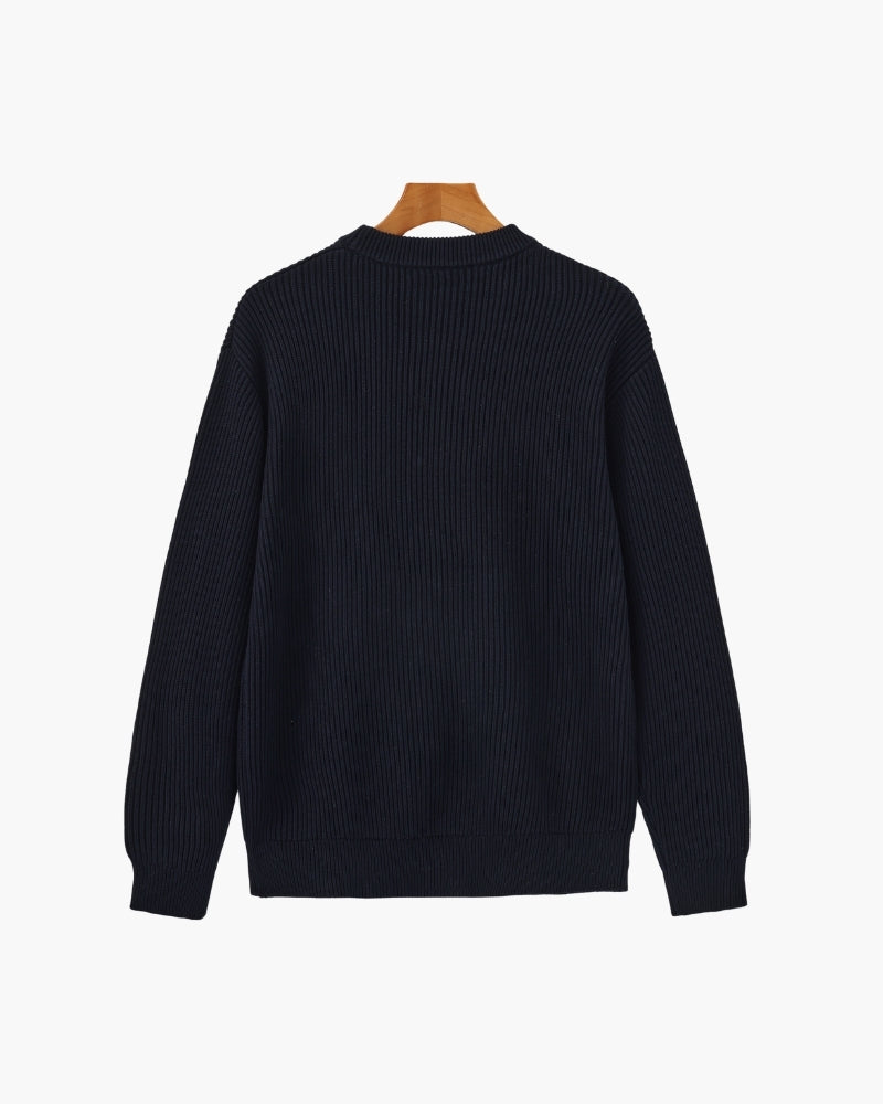Rib Knit Crewneck