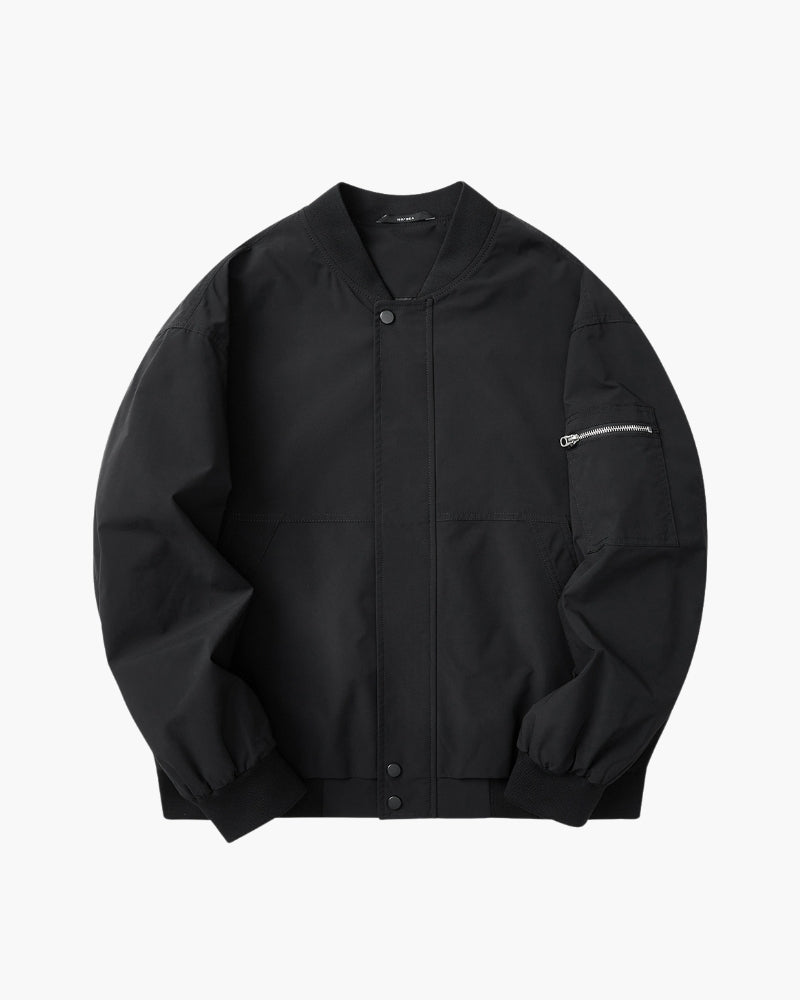 Minimalist Bomber Jacket