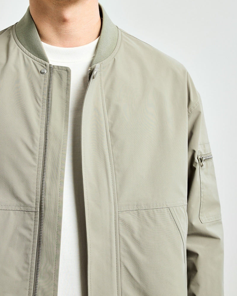 Minimalist Bomber Jacket