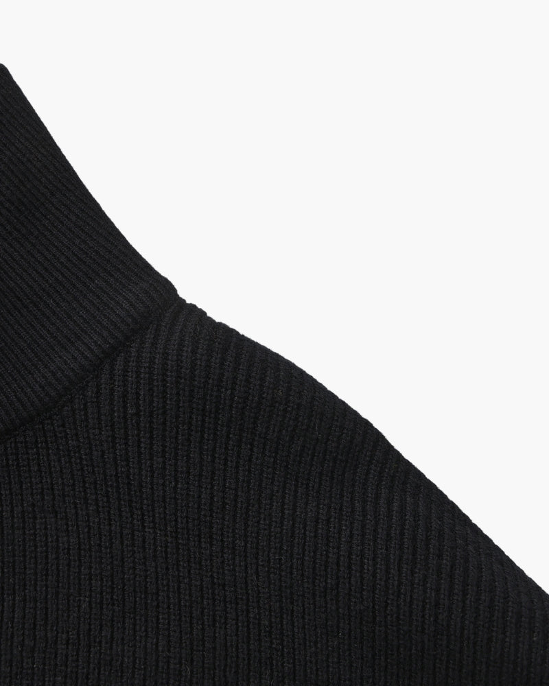 Refined Half-Zip Knit Pullover