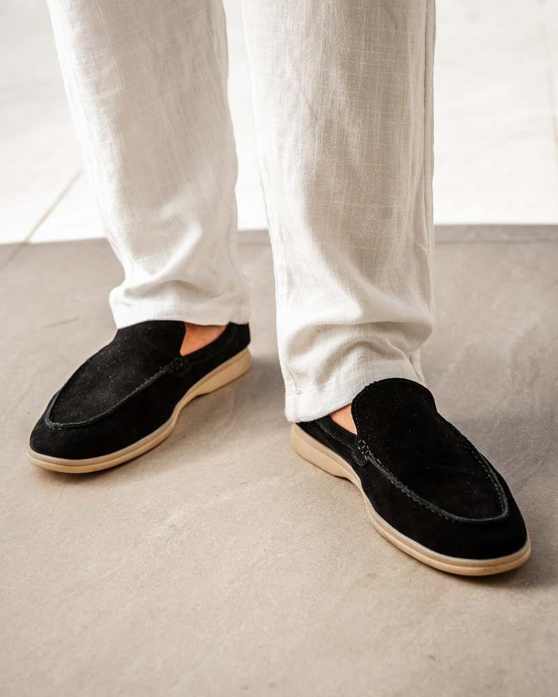 Old Money Premium Suede Loafers