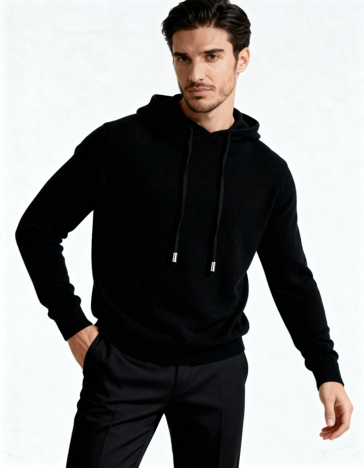 100% Cashmere Hoodie