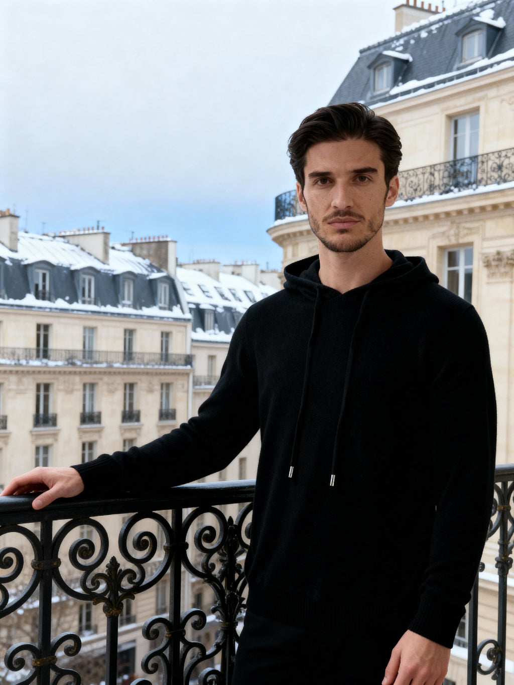100% Cashmere Hoodie