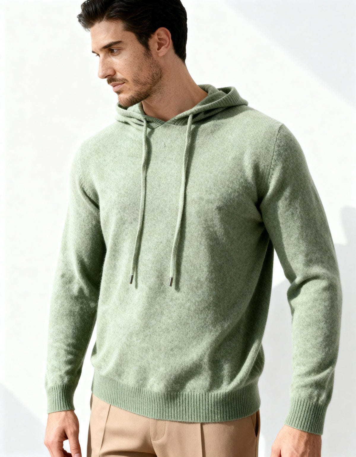 100% Cashmere Hoodie