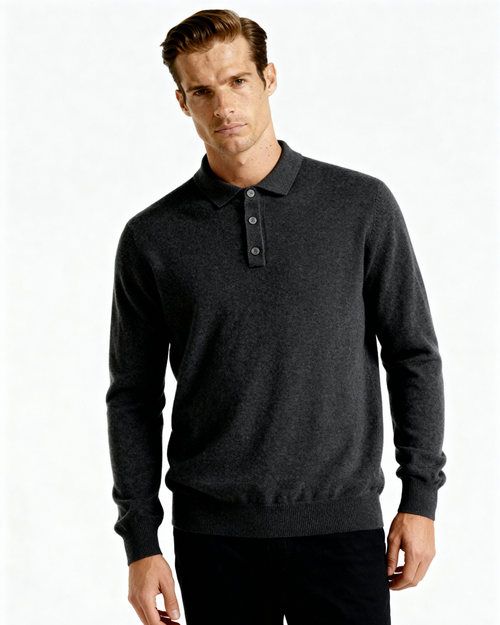 100% Cashmere Polo